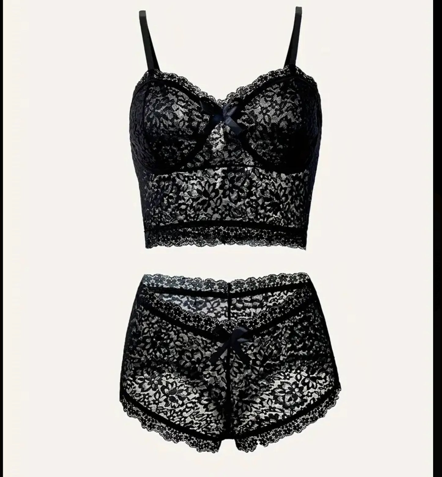 Lace two piece