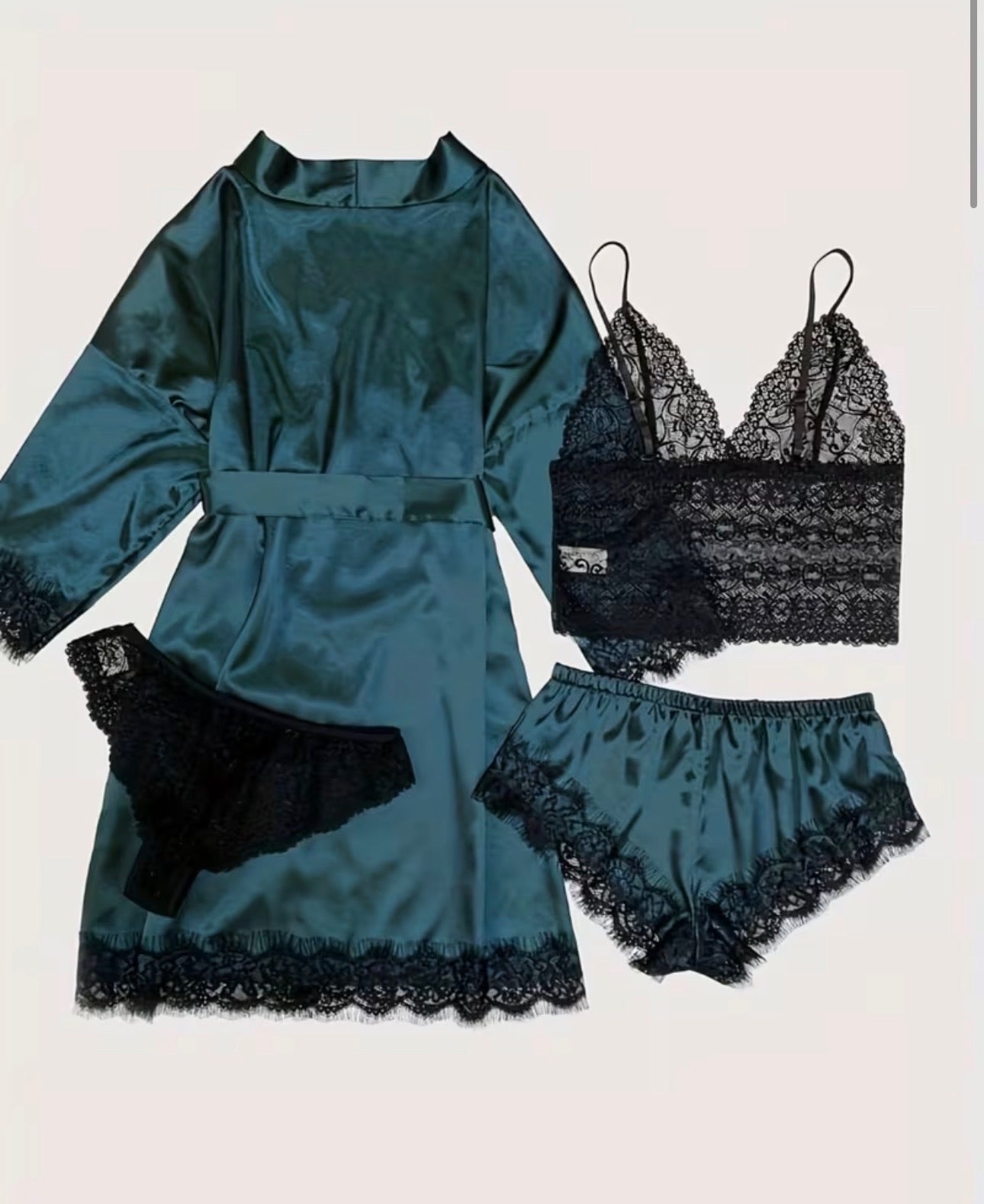 Signature diamond palace set green