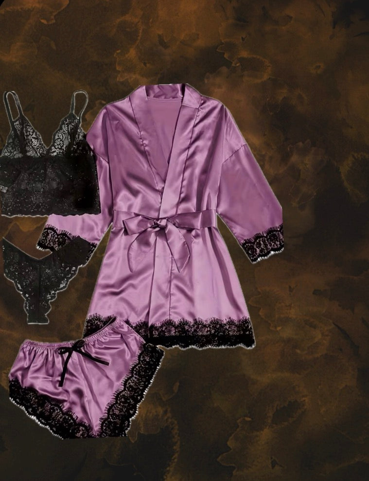 Signature diamond palace set purple