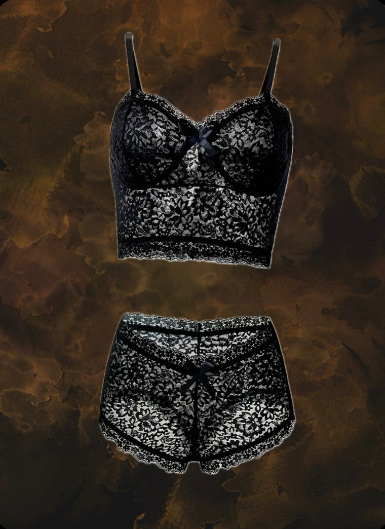 Lace two piece
