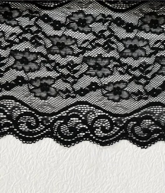 Black ice two piece back lace Signature
