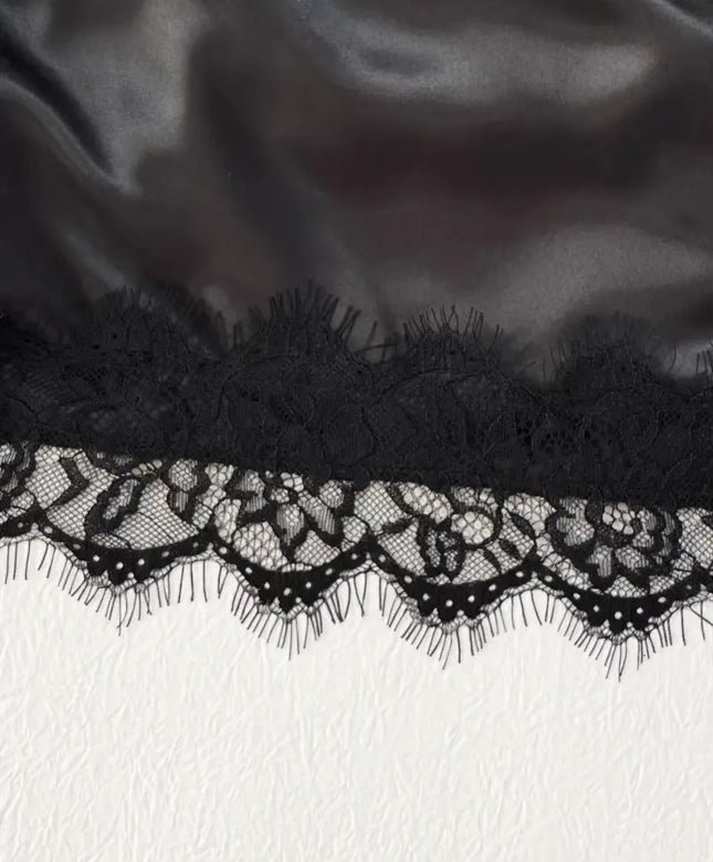 Black ice two piece back lace Signature