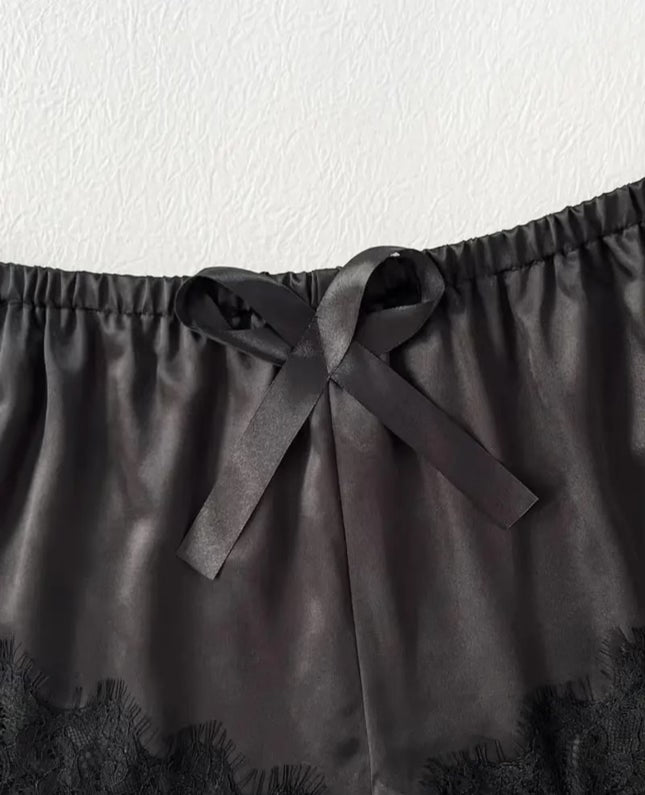 Black ice two piece back lace Signature